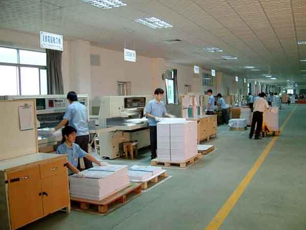 說明書裝訂，成型